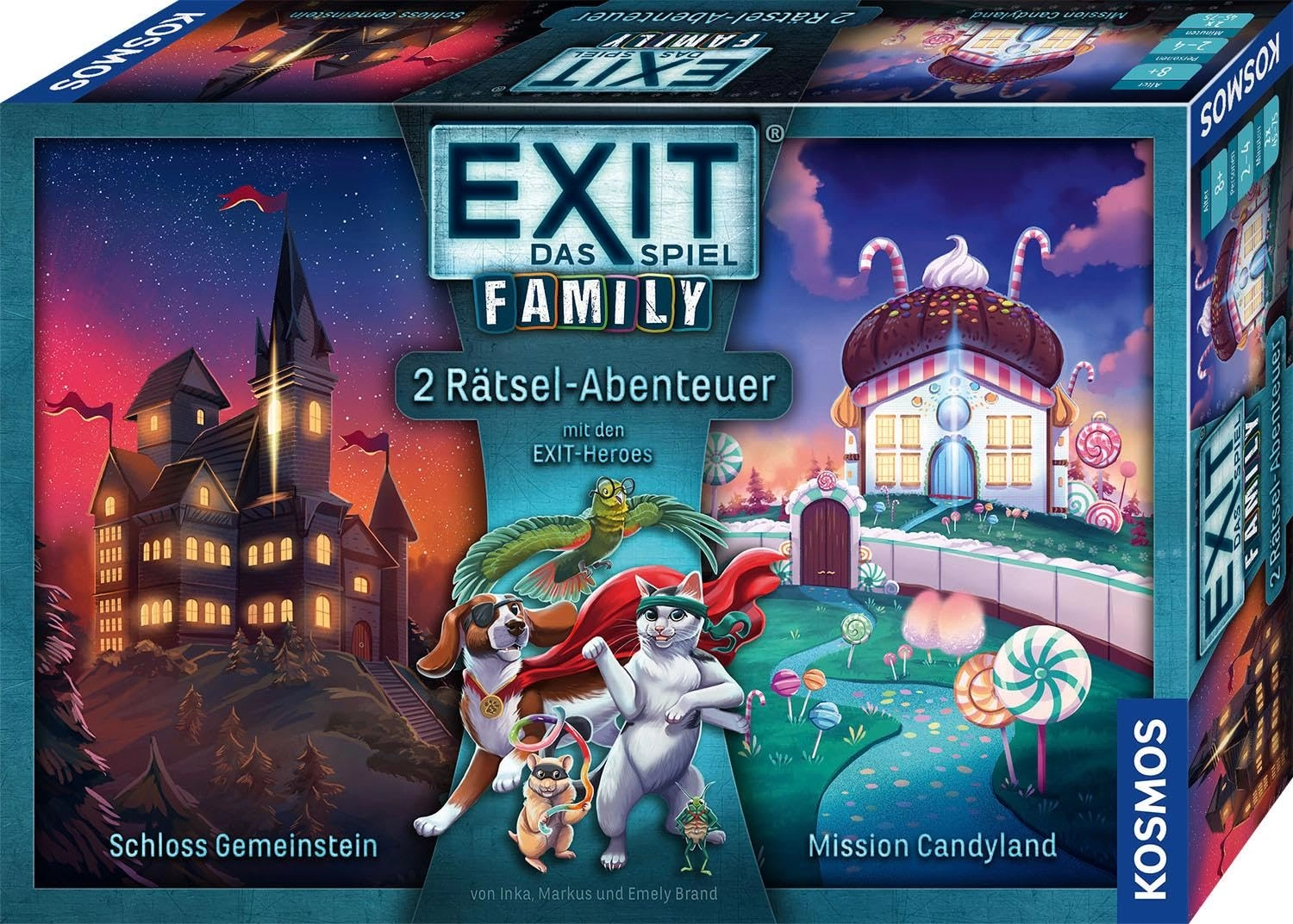 Kosmos EXIT - The Game Family - Castle Gemeinstein Mission Candyland