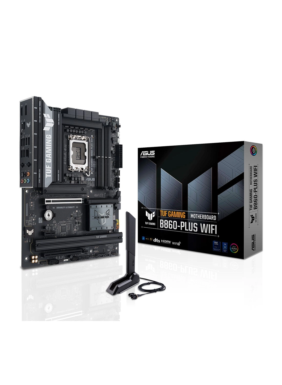 TUF Gaming B860-PLUS WIFI - PCIe 5.0 3 M.2 Slots