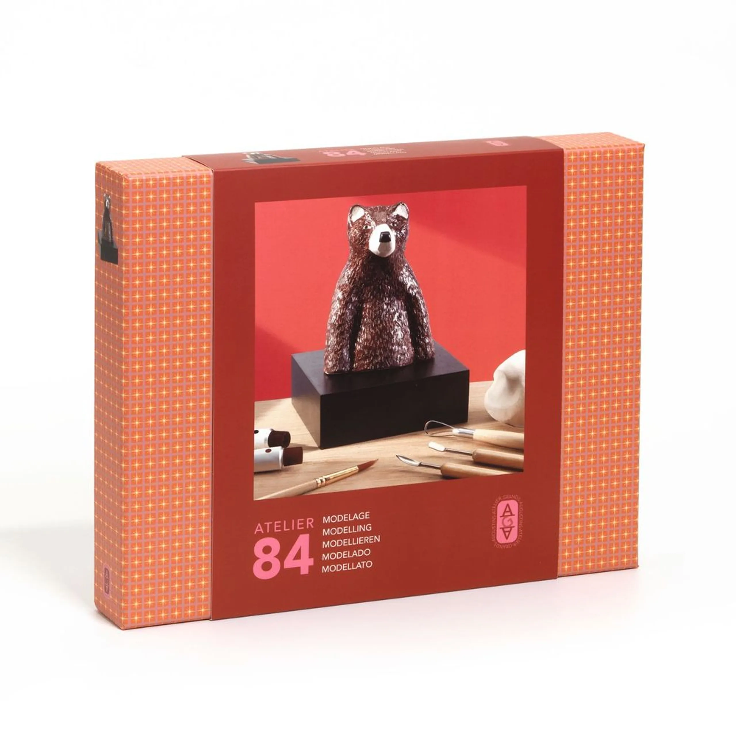 DJECO Atelier 84 - air drying clay 1690g