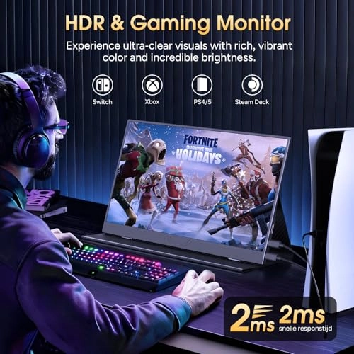 Portable Monitor - 156MM4 15.6" 1920 x 1080 Pixels