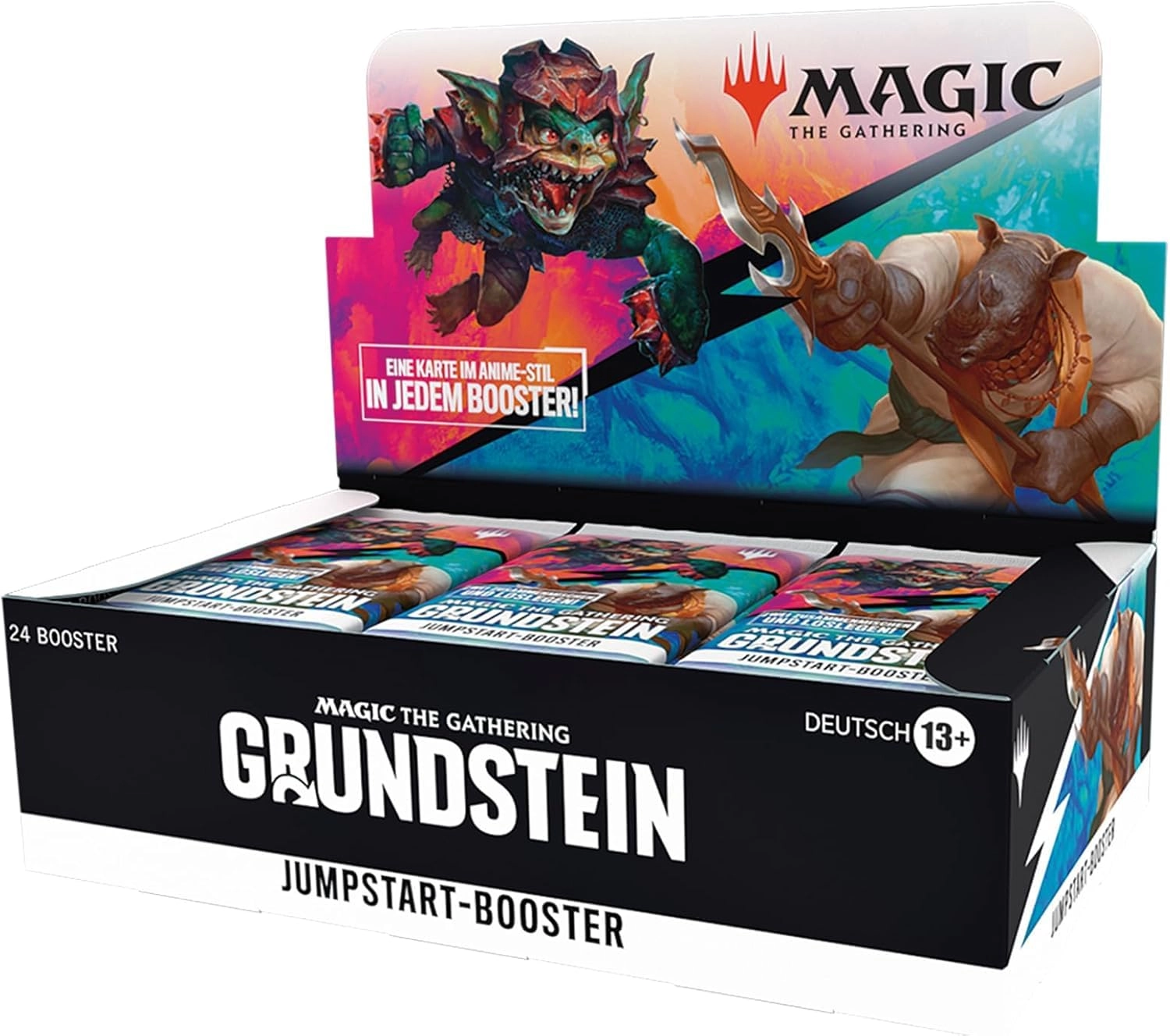 Wizards of the Coast Foundation Stone Jumpstart Booster Display (German Version) - 480pcs