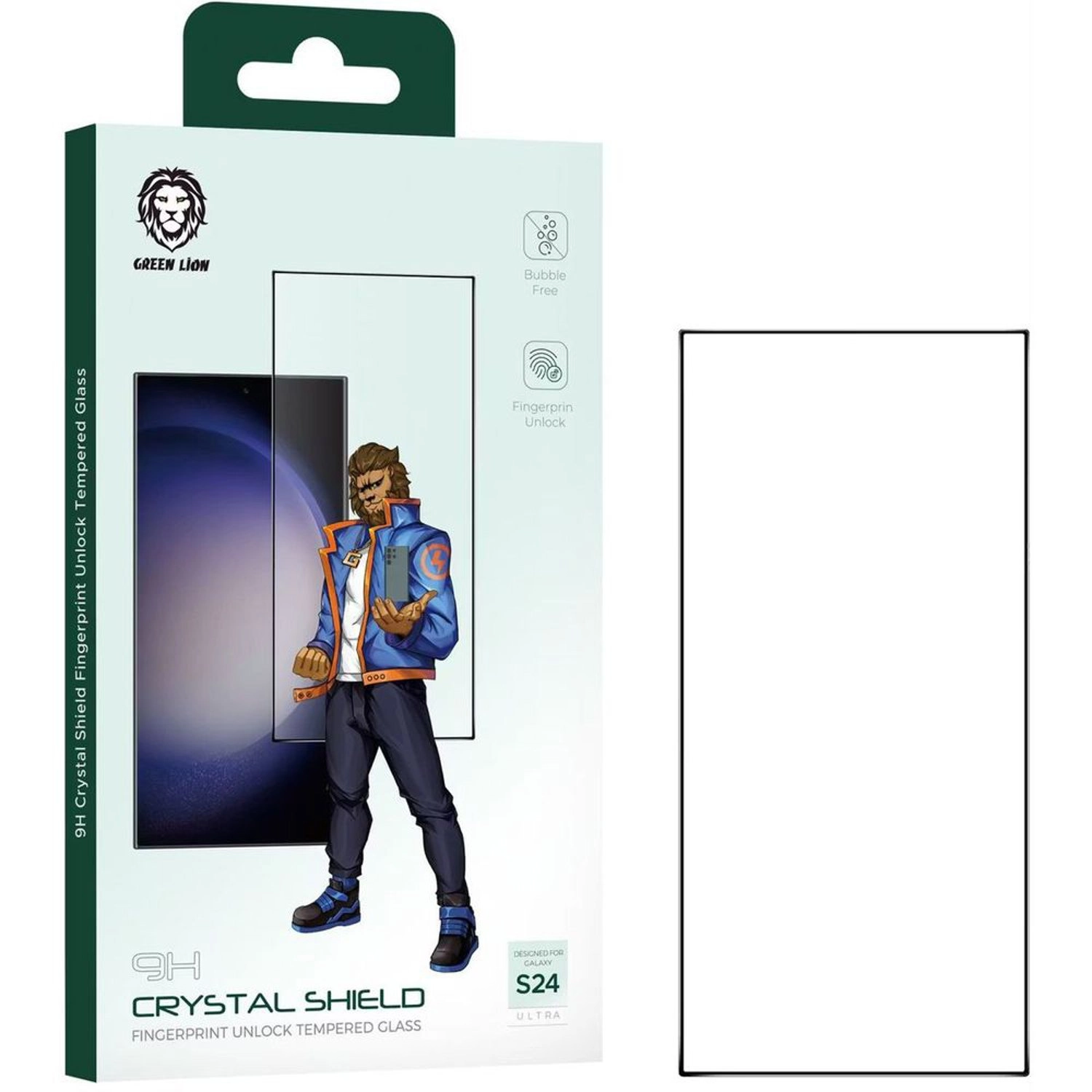 High-Definition Tempered Glass Screen Protector for Samsung Galaxy S24 Ultra