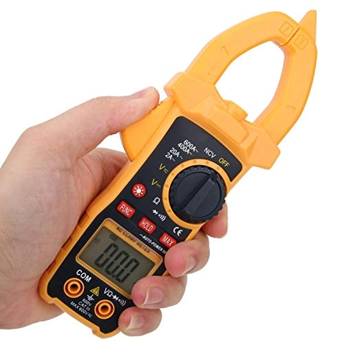Digital Clamp Meter - AC/DC Voltage Milliamp LCD