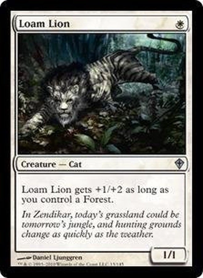 Magic: the Gathering: Loam Lion - Worldwake