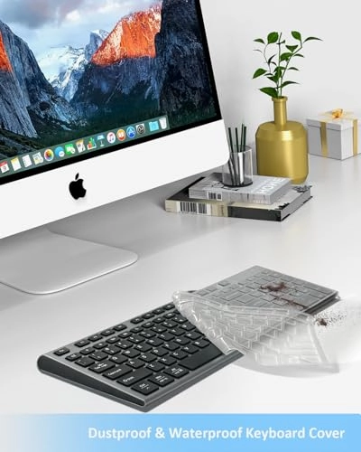 Wireless Keyboard - Bluetooth, RF, USB-A, USB-C