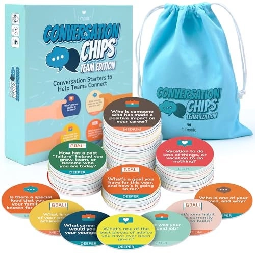 T MARIE Conversation Chips - 100 double sided chips