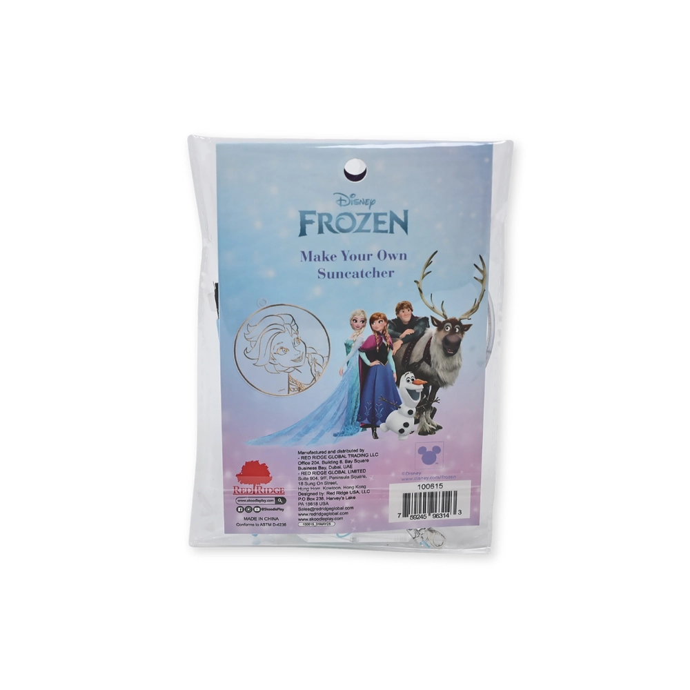Make Your Own Suncatcher Arts & Crafts Kit - Elsa - 3+ years 7 pcs