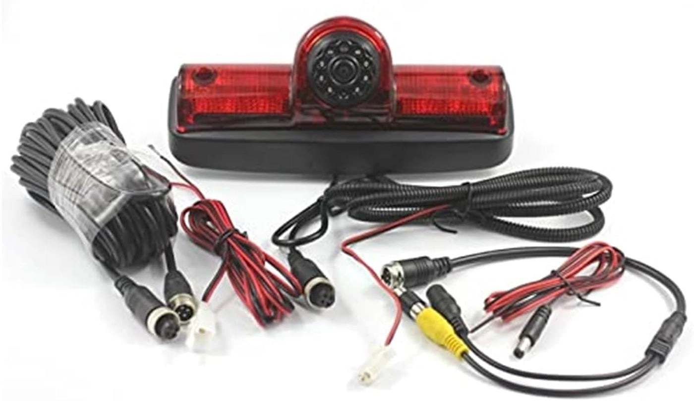 Yurefax Car Brake Light Rear View Backup Camera - Night vision High-definition CCD