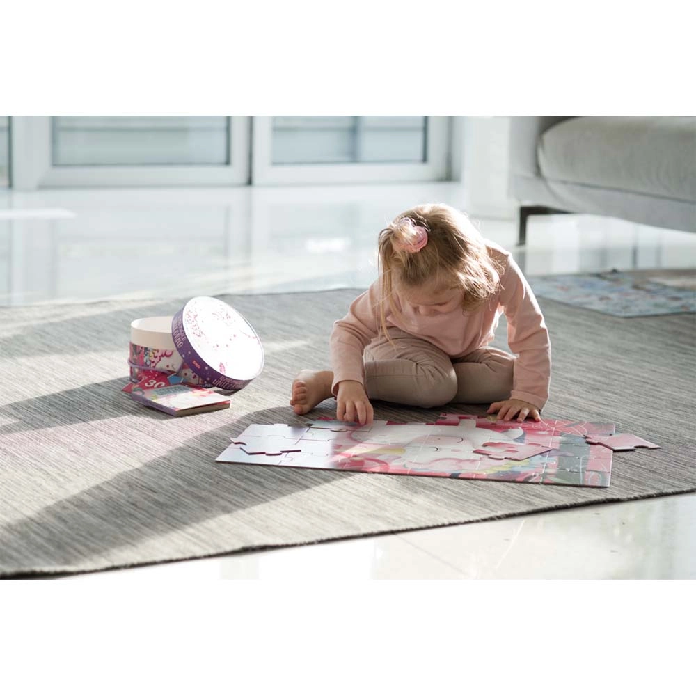 The Magic Unicorn Book & Puzzle - Suitable for 3 years & above