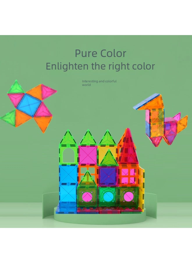 Magnetic Building Blocks - 78 pcs