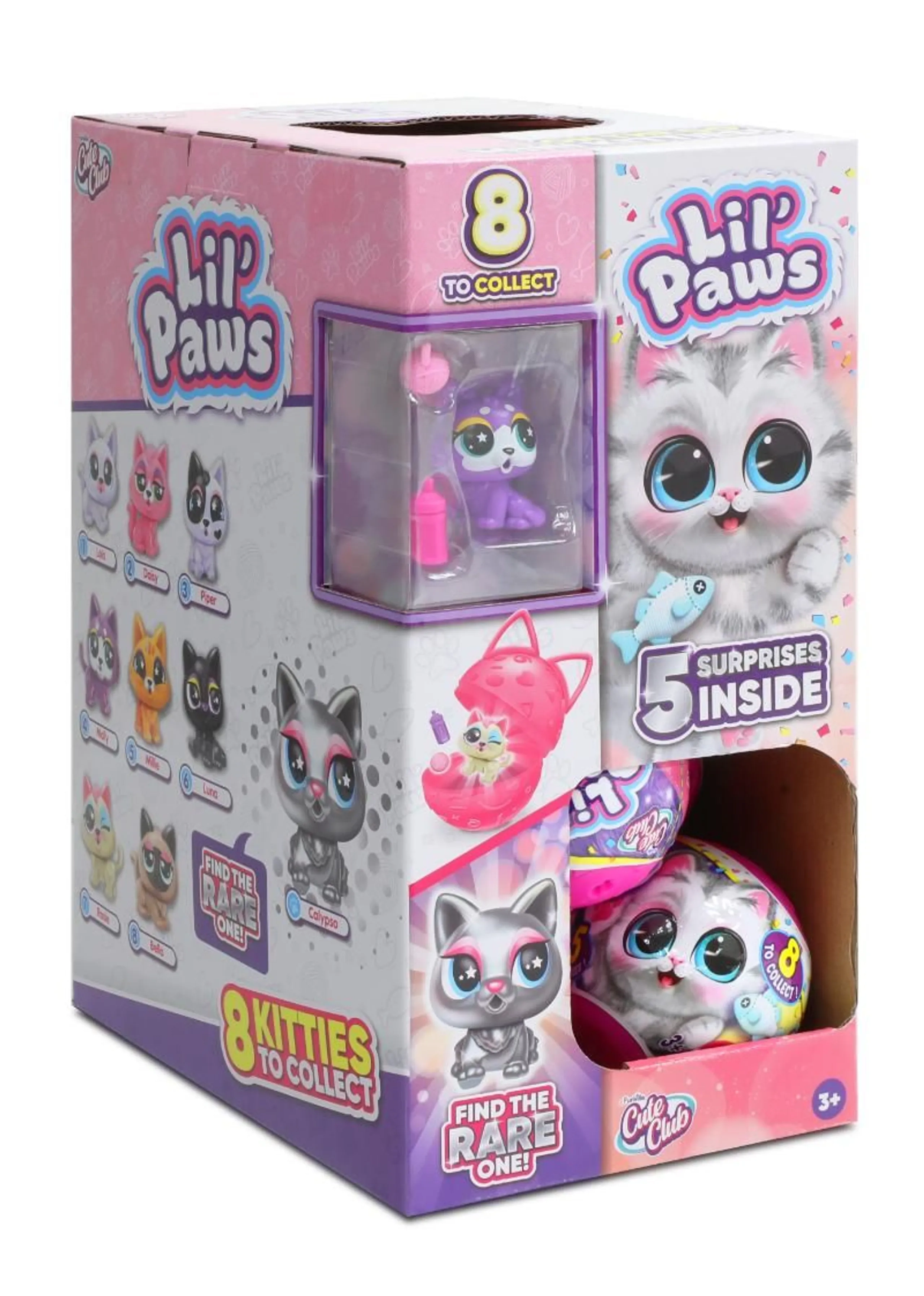 Funville Lil Kitties Cute Club 24 cm Collectible