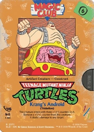 Secret Lair x Teenage Mutant Ninja Turtles: VHS Villains - 5 pcs