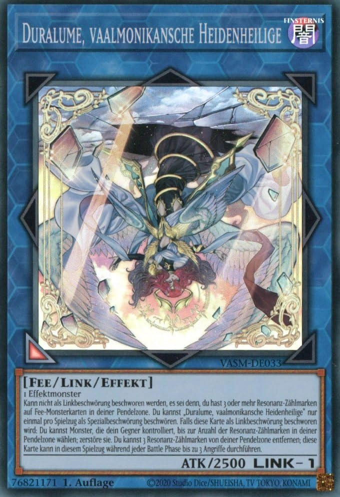 MZTCG Yugioh Duralume, Vaalmonikansche Heidenheilige VASM-DE033 - German
