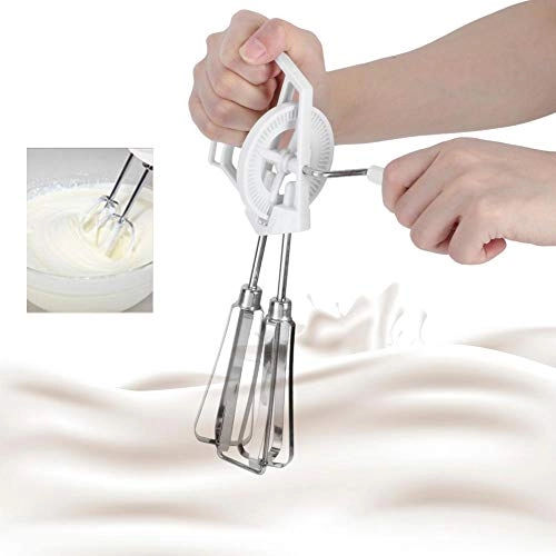 Eggbeater - Small White Stainless Steel