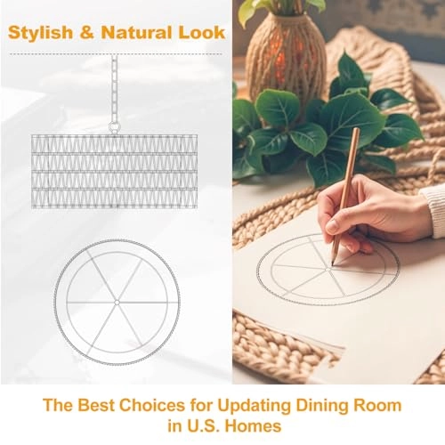 Farmhouse Chandelier - Dimmable