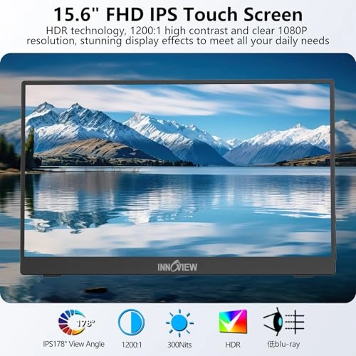 Portable Monitor Touchscreen - 1920x1080 15.6"