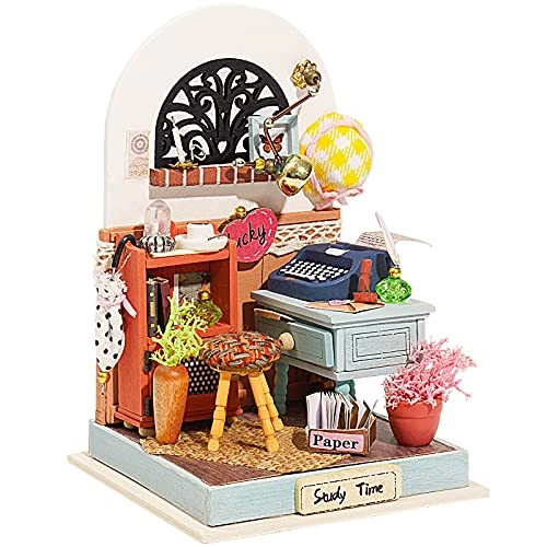 DIY Miniature Furniture Dollhouse Kit - Record Mood
