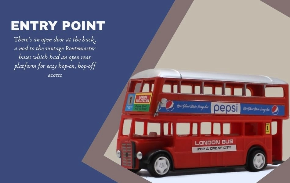 Double Decker Bus - 1 pcs