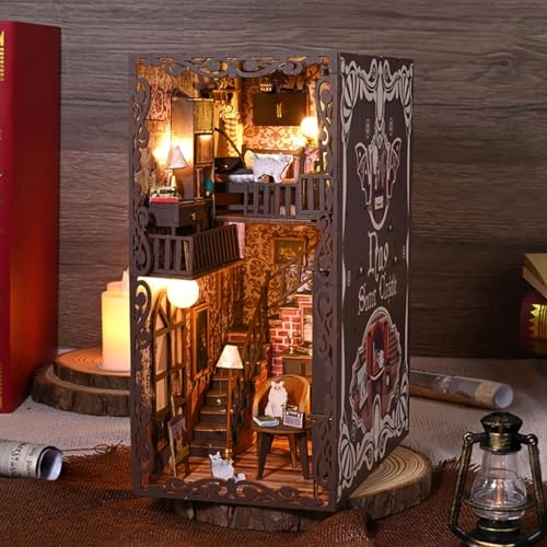 Book Nook Kit - 3D DIY Miniature Garden House