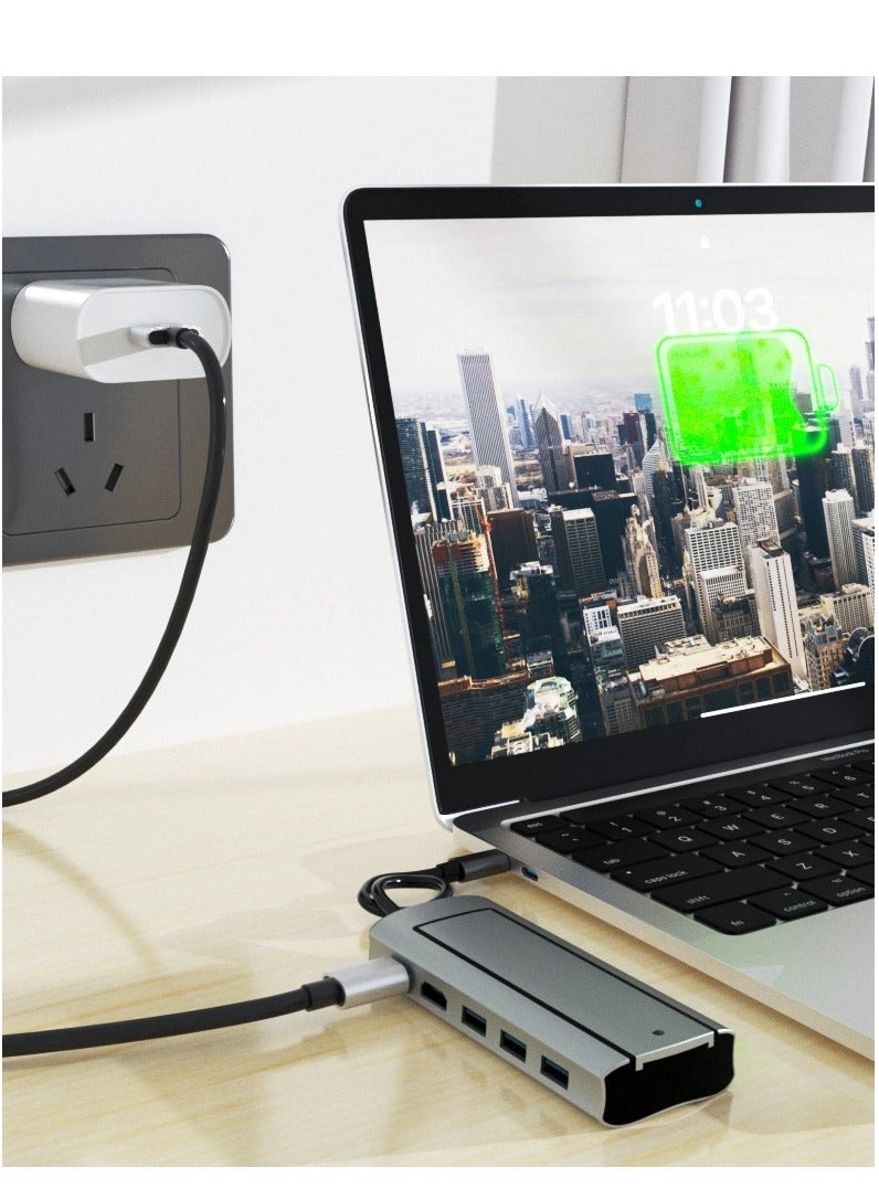 USB-C Hub - 6 in 1 4K