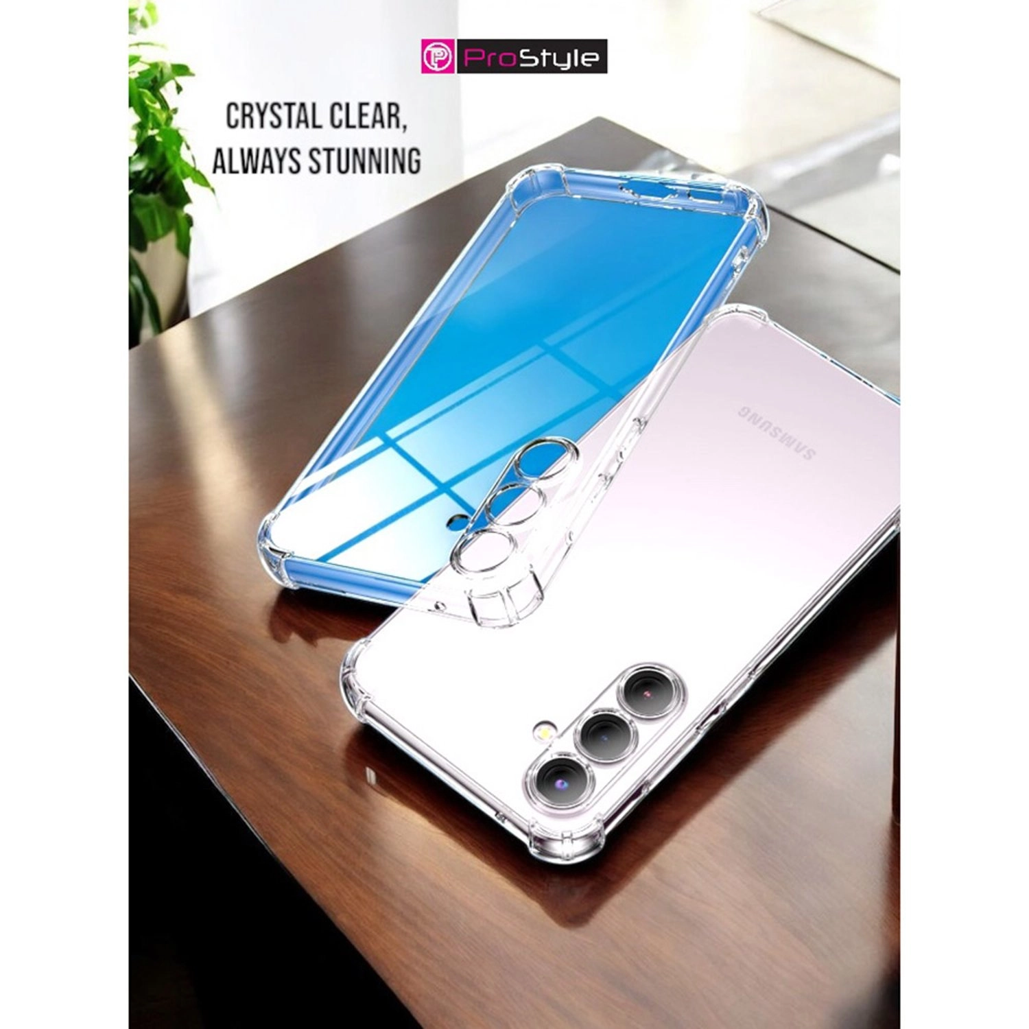 Clear Case With Screen Protector for Samsung Galaxy A36