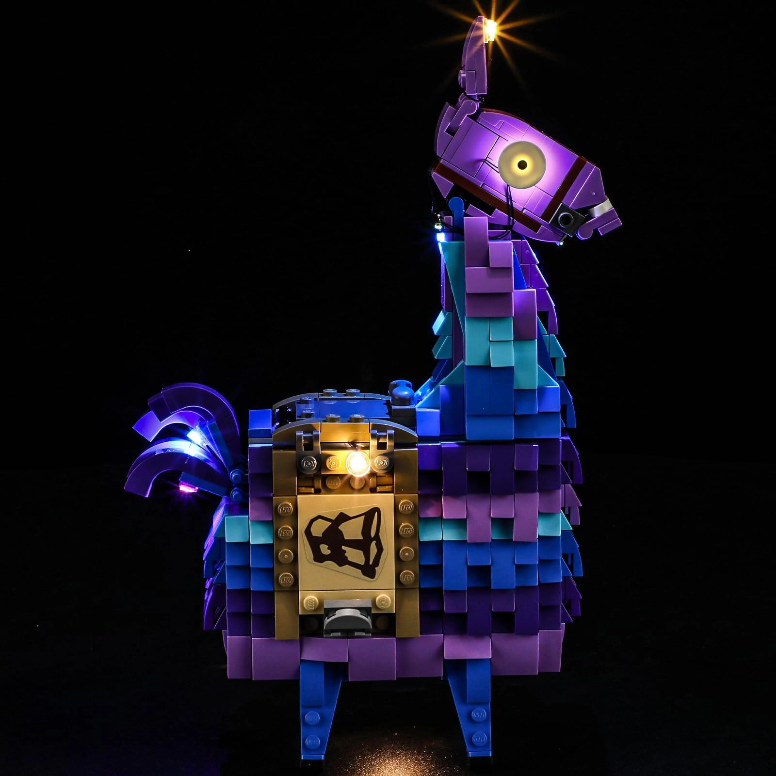 YEABRICKS LED Light for LEGO 77071 Fortnight Lama Refueling