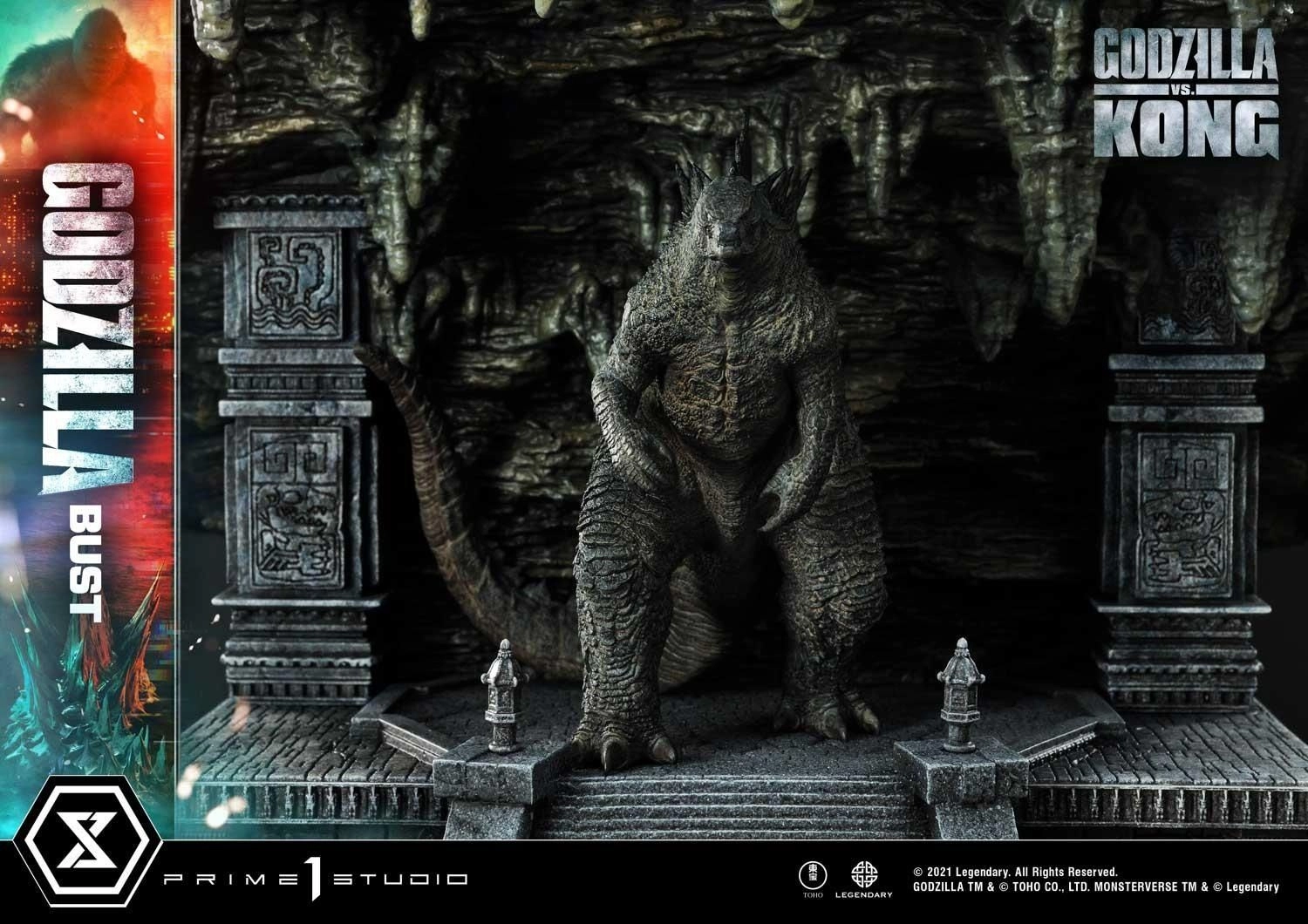 Prime 1 Studio Godzilla Bust - Godzilla vs Kong (76.2 cm)