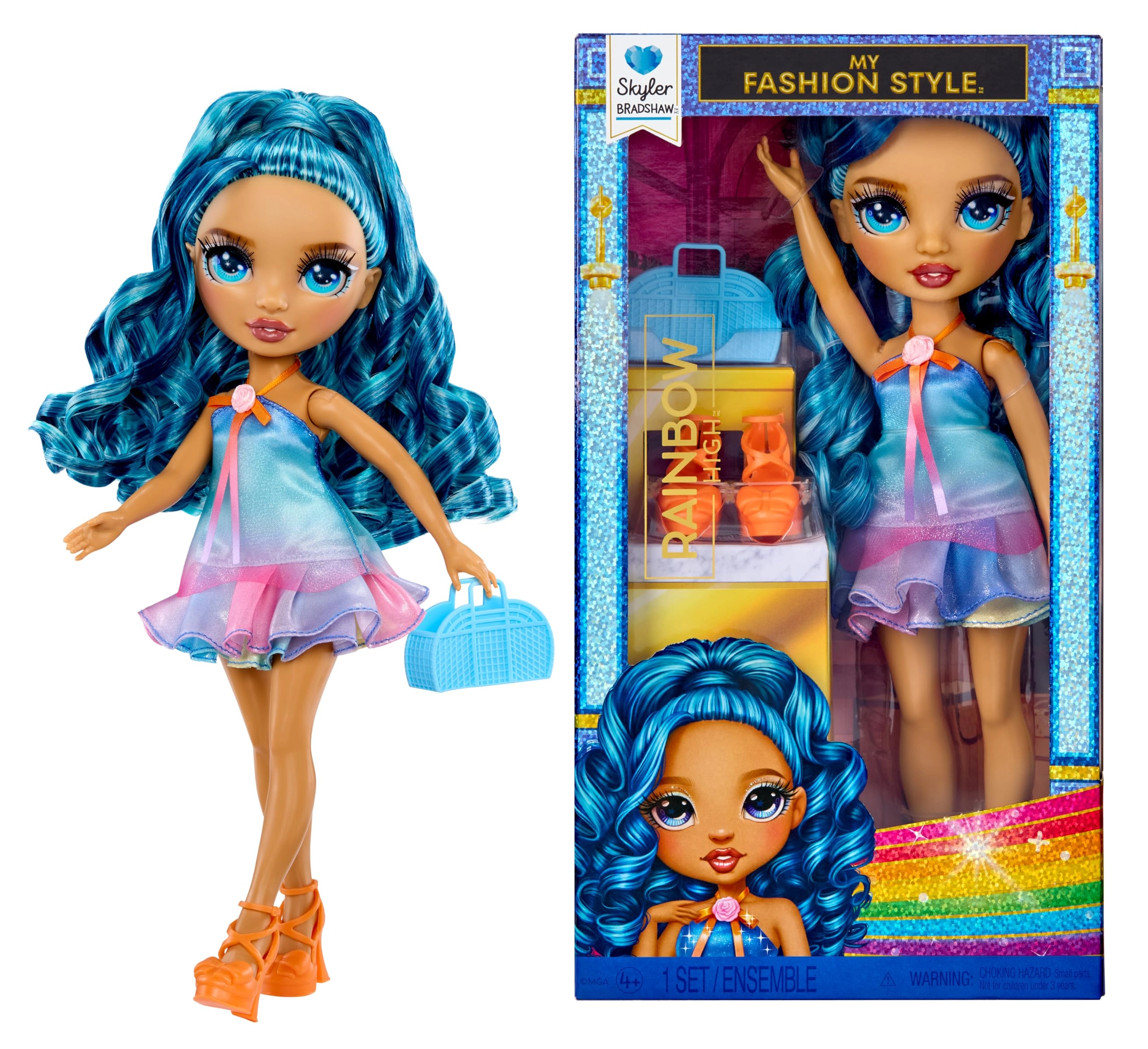 Rainbow High Skyler Doll - 28 cm blue Ages 4+