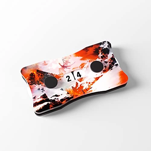 Double Life Counters - Double Dials Mountain Design Premium Acrylic