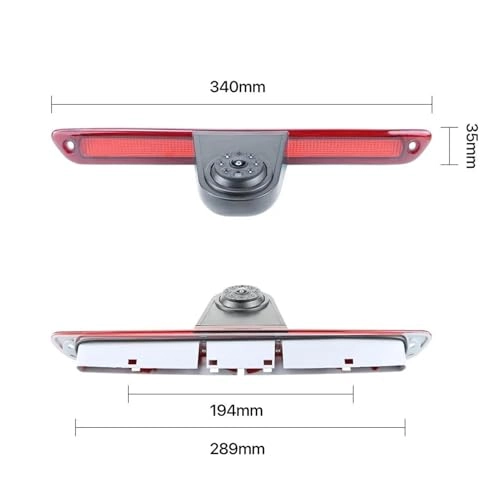 Rear View Camera Fisheye - Night vision Wired 1080P
