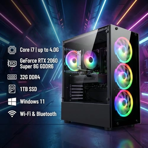 Gaming PC Desktop - 32GB 1TB i7-6700