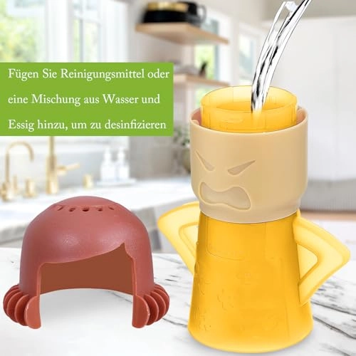 Angry Mother - Microwave Cleaner Yellow