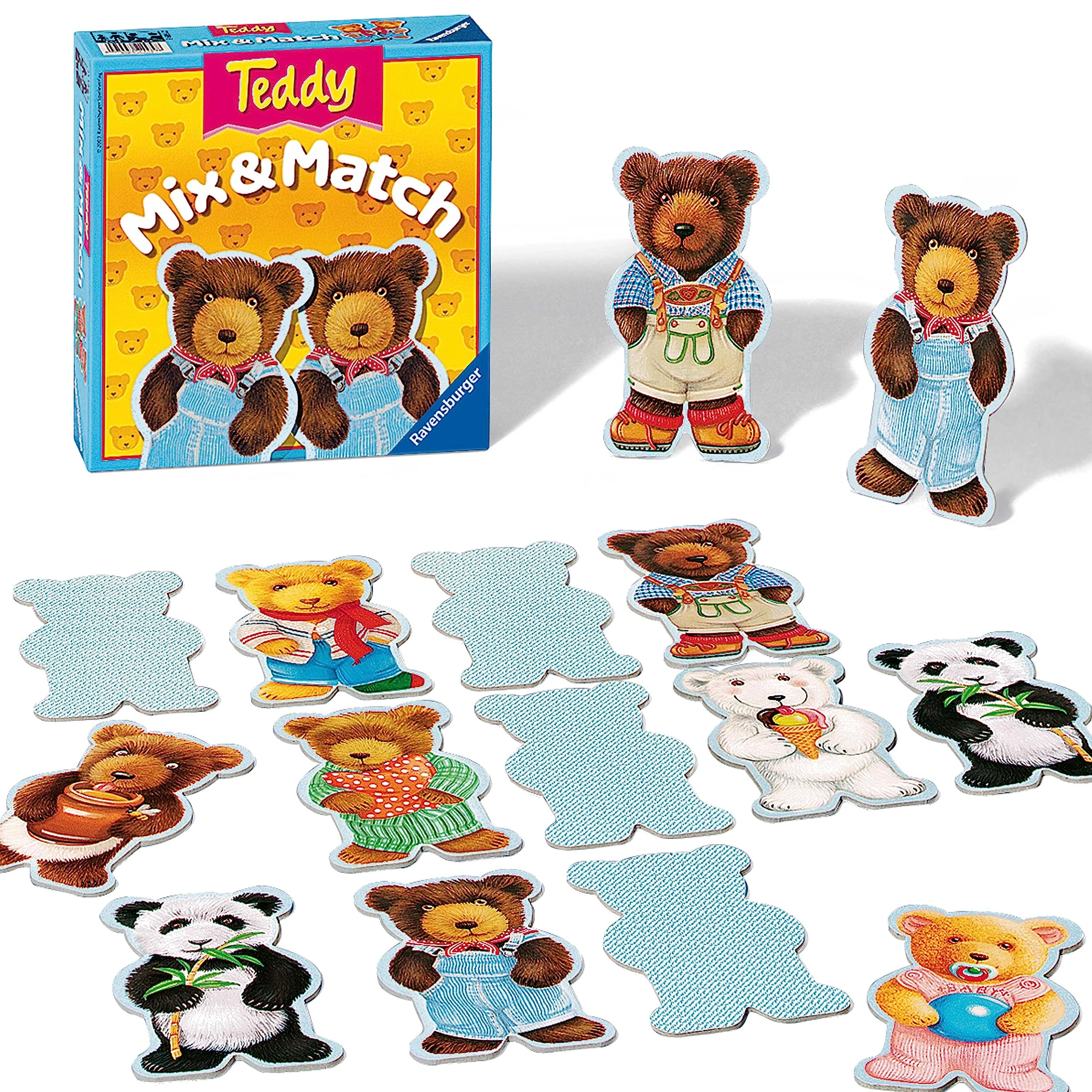 Ravensburger Teddy Mix & Match - 2+ 24 pieces