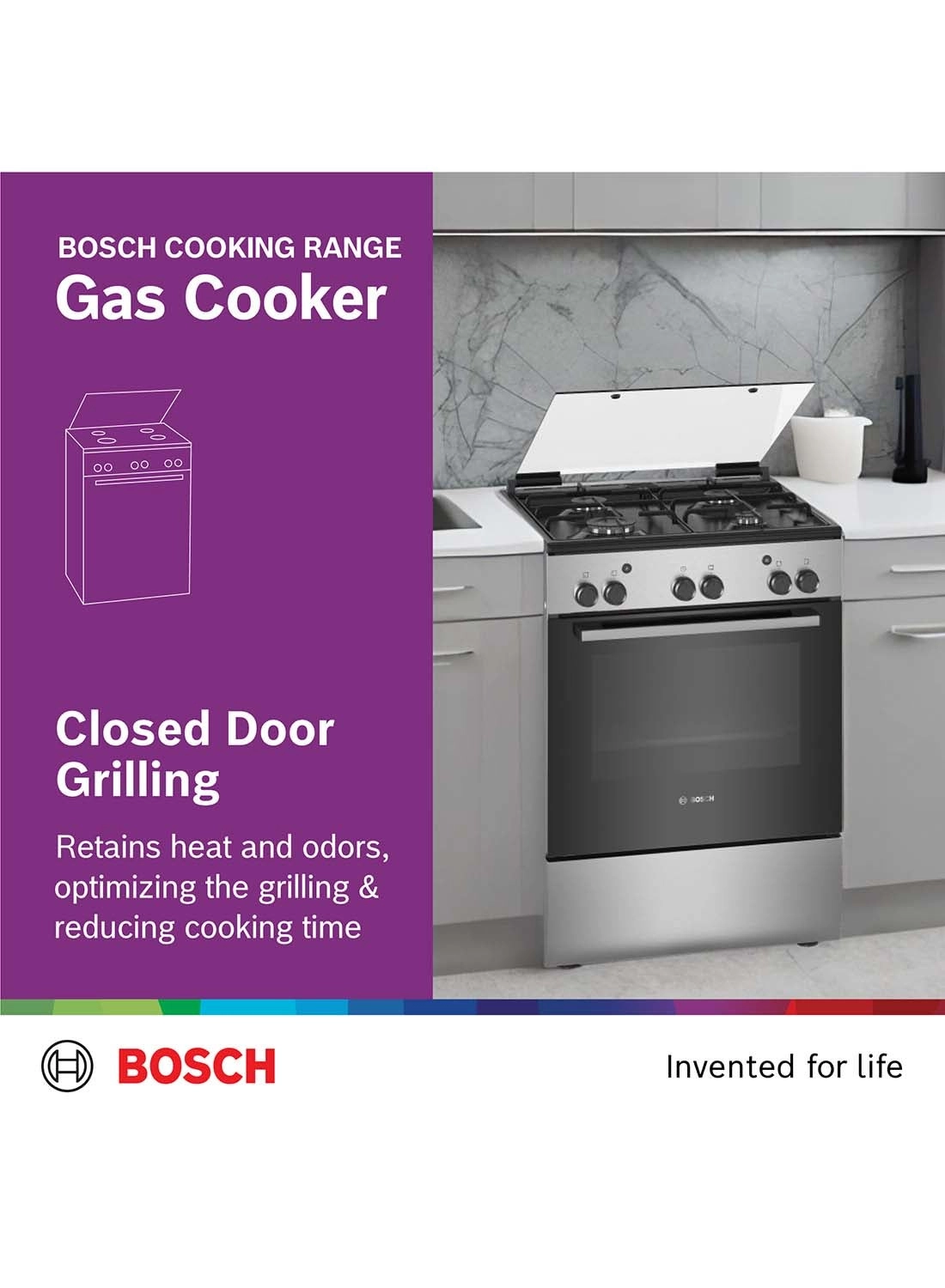 HGA120B51M GAS Cooker
