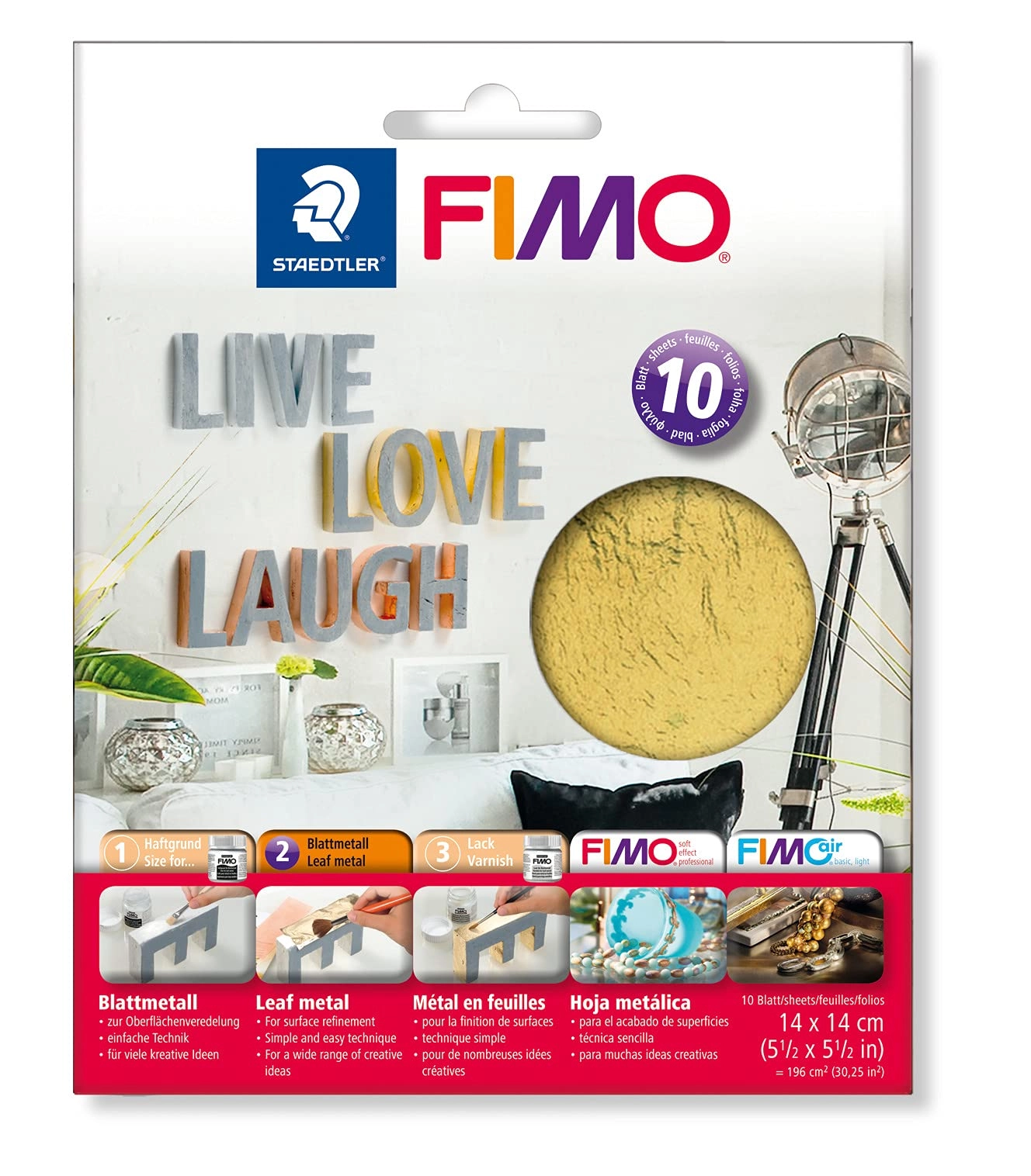 Staedtler FIMO Metallic Leaf - metal 24 g