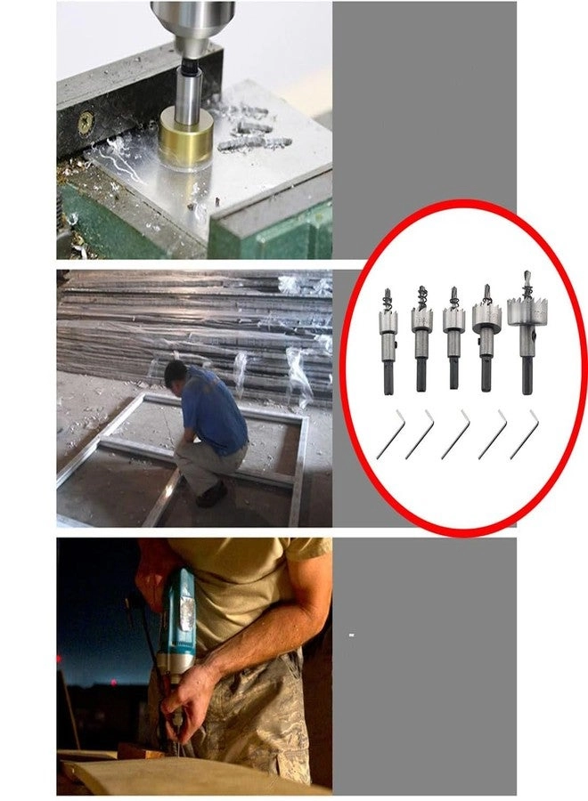 HSS Drills Bit - Stainless Steel 6pcs 16/18/20/25/30/32mm Set