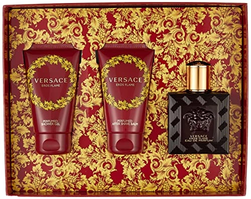 Eros Flame - EDP 50 ML + Perfumed Shower Gel + Perfumed After Shave Balm