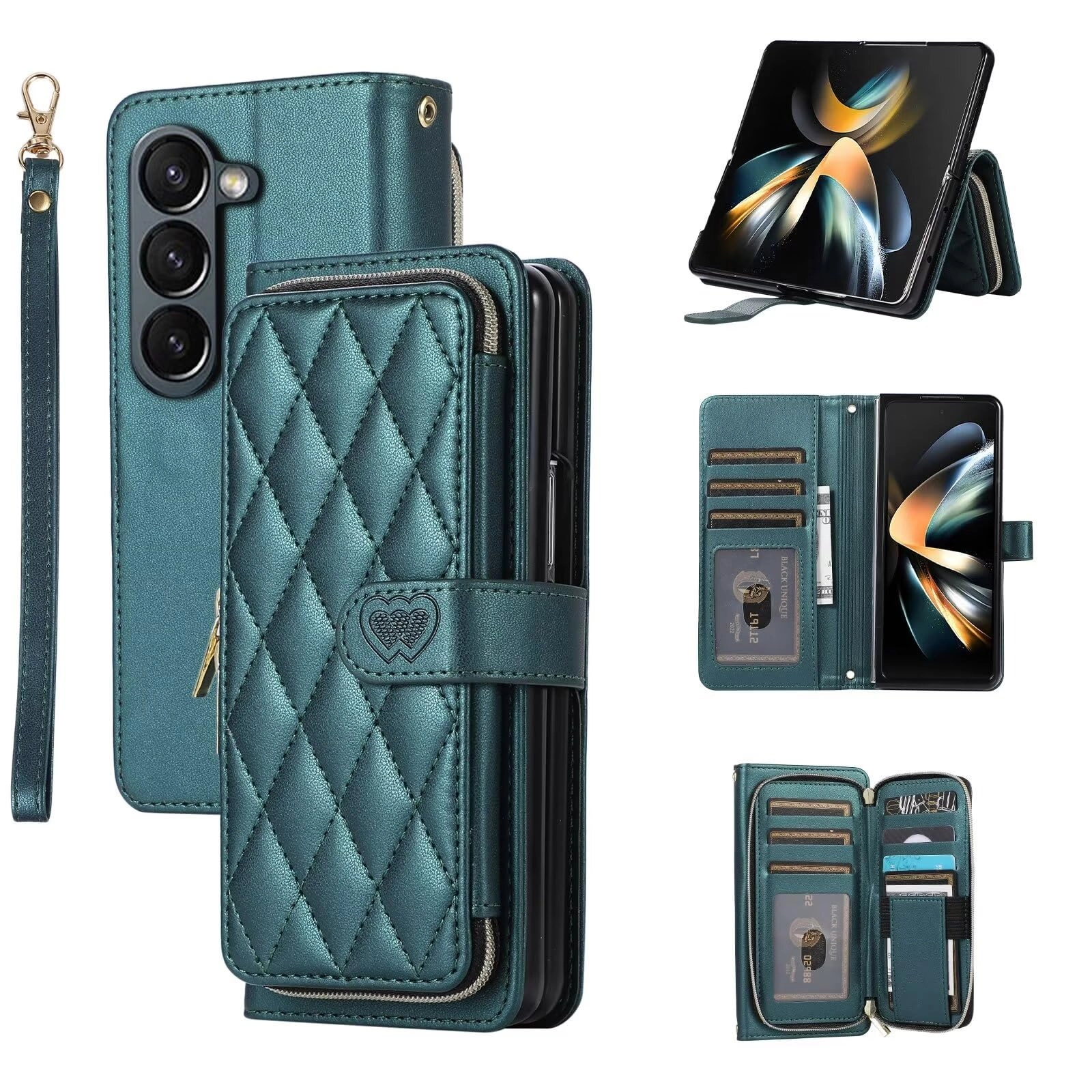 Miagon Case for Samsung Galaxy Z Fold 5