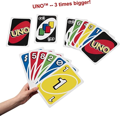 Uno Giant Family Card - 108 Cards Multicolour