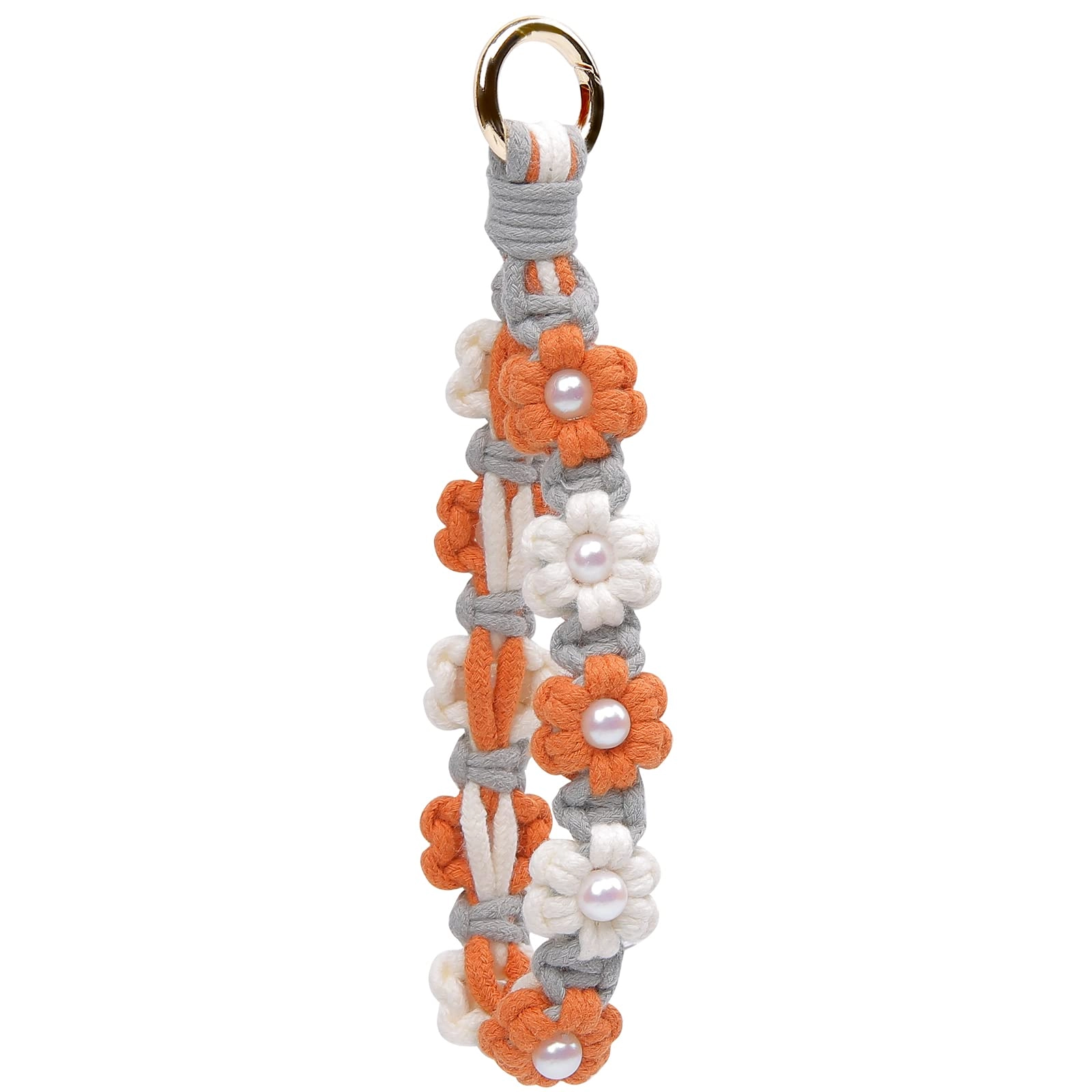 Boho Macrame Keychain - Car