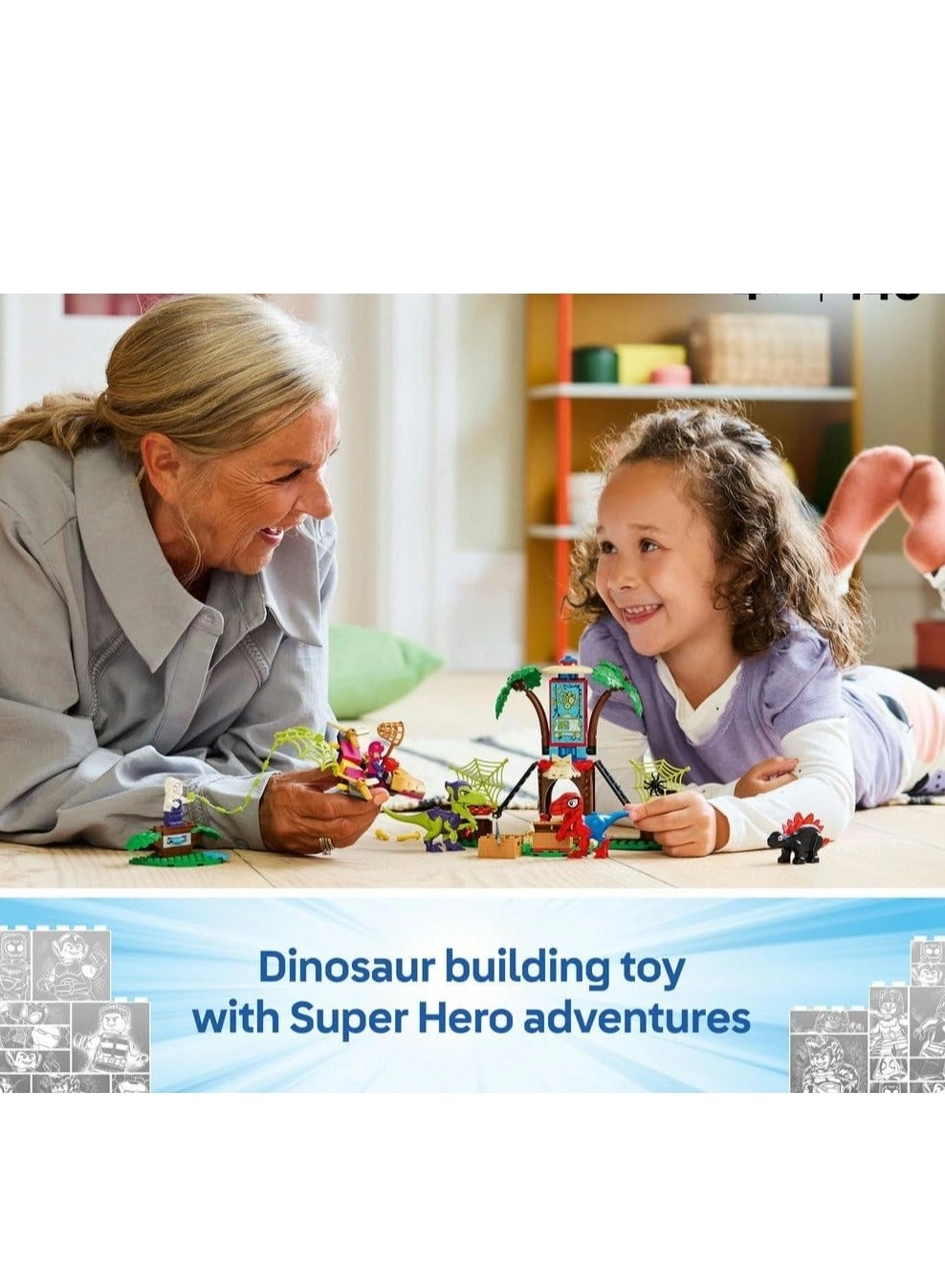 Marvel Spidey and Gobby’s Raptor Battle at Tree House HQ - Spider-Man