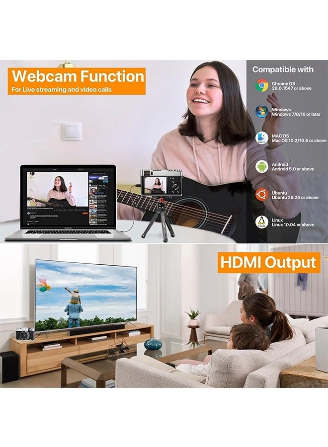 48MP 4K Vlogging Camera