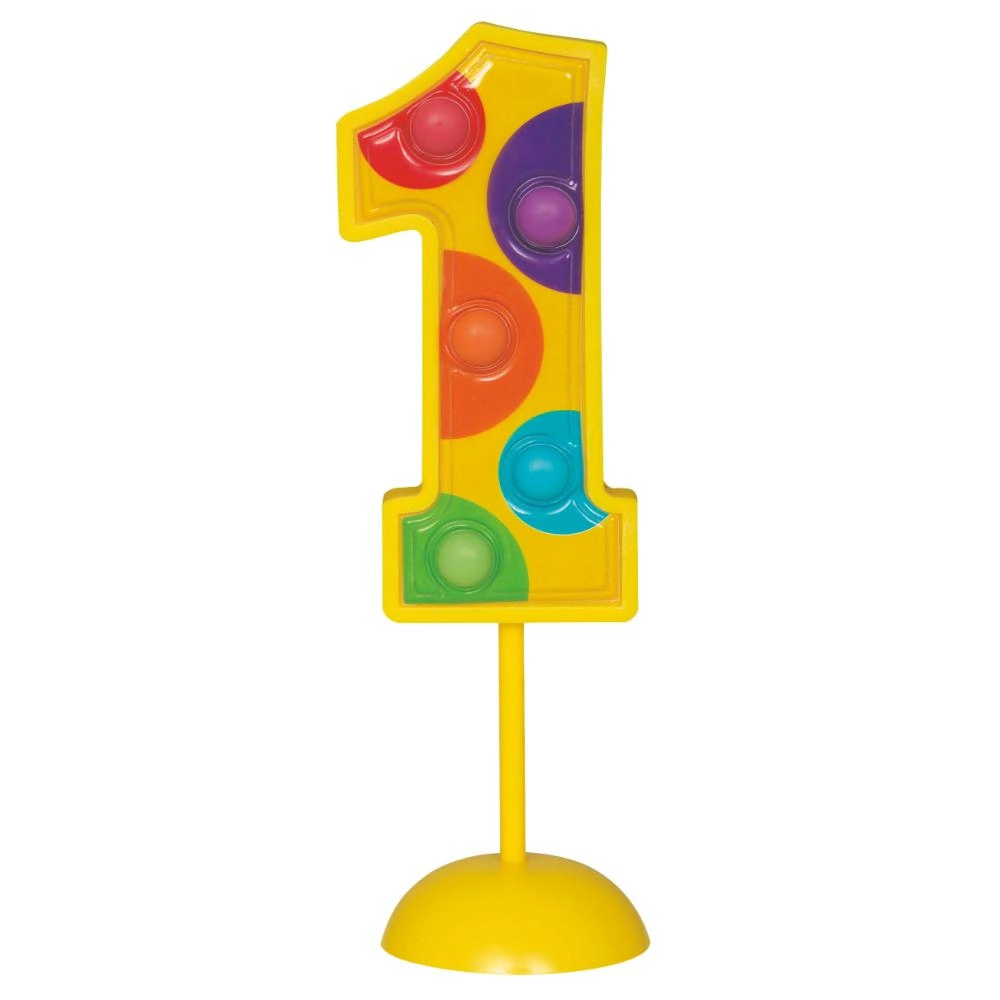 Flashing Number Decoration Number 1 - 1pcs