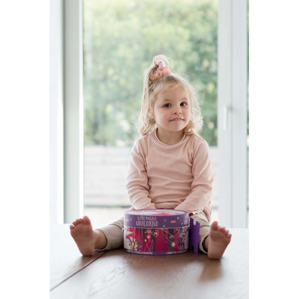 The Magic Unicorn Book & Puzzle - Suitable for 3 years & above