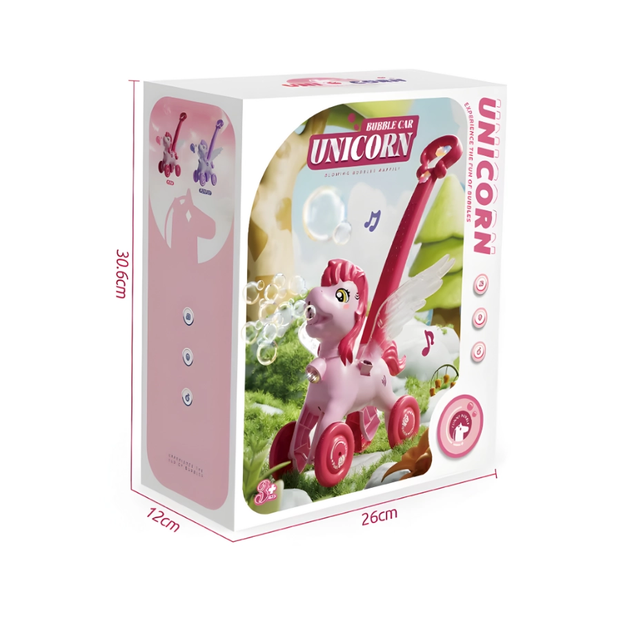Unicorn Bubble Car - 1 Pc