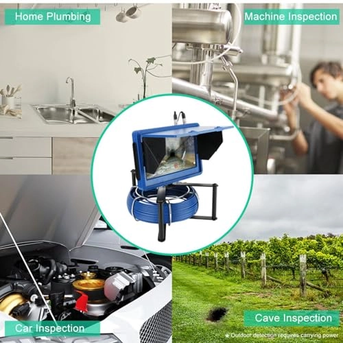 Industrial Pipeline Sewer Inspection Camera - 23 millimetre 20M