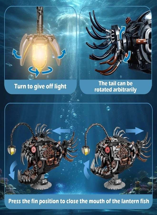 Mechanical Lantern Fish - 1038pcs
