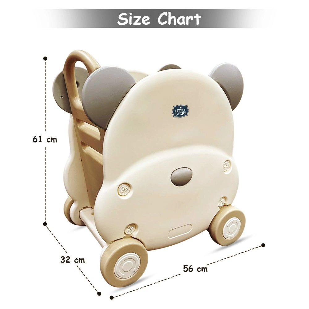 Portable Kids Toys Shopping/Storage Cart - HDPE