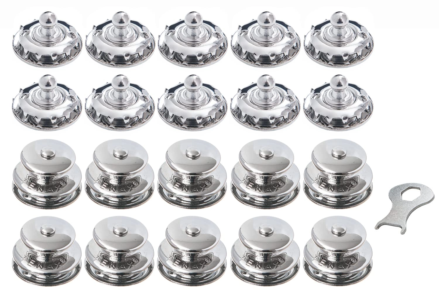 New Marine TENAX 10 + Fabric Screws + Key