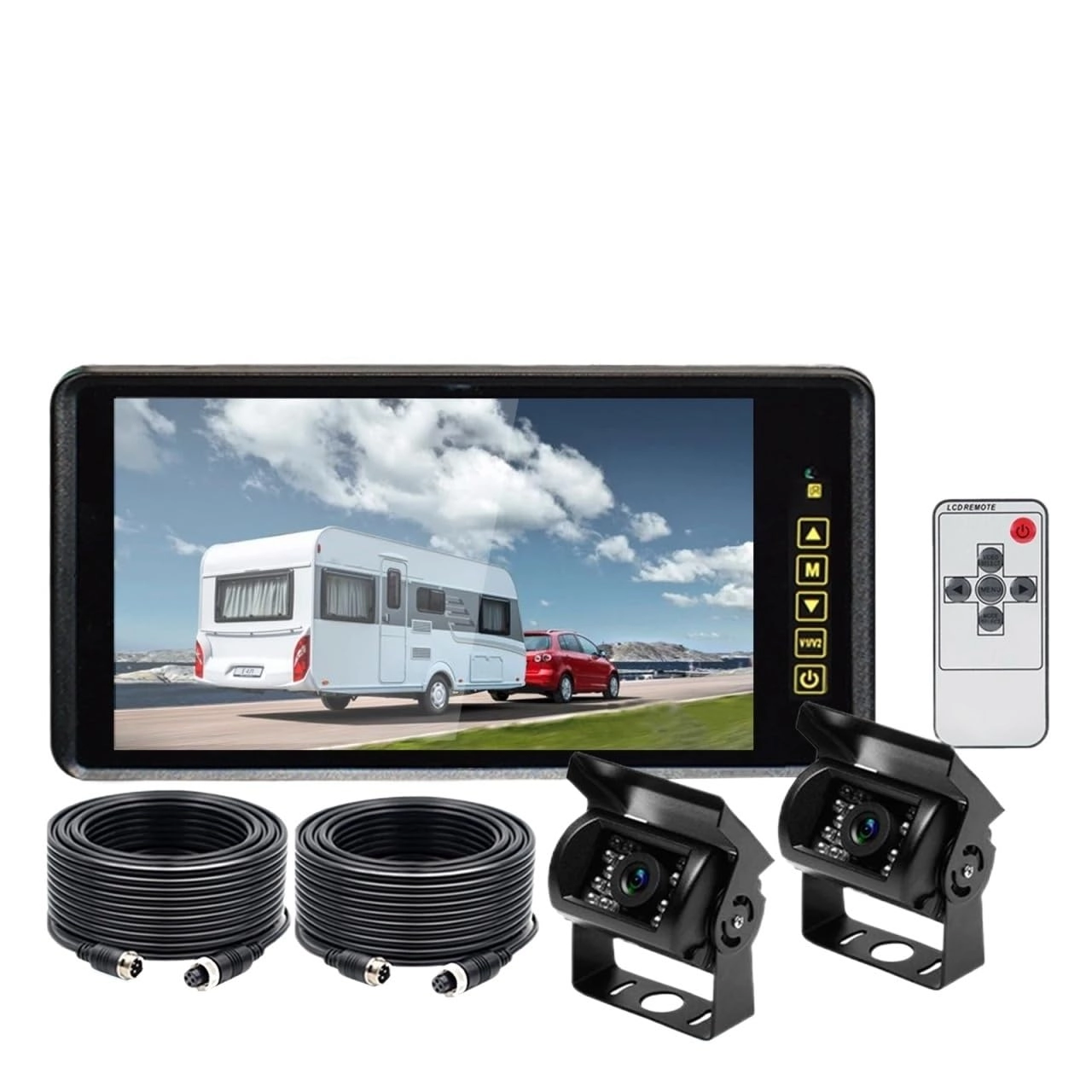 Mirror Monitor - 9 Inch